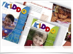 Vormgeving en opmaak Kiddo magazine
